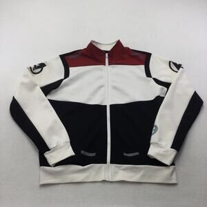 Our Universe Marvel Avengers Endgame Jacket Womens Medium White Track Zip
